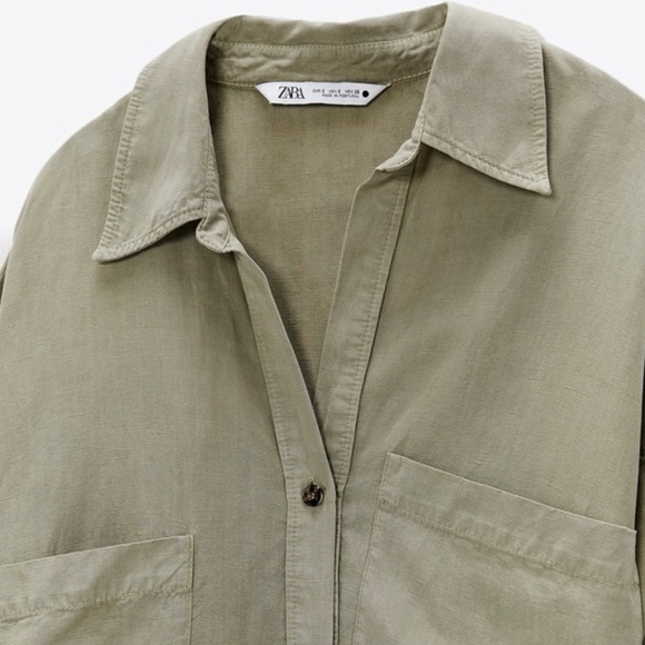 SHIRT DRESS WITH POCKETS
GREEN - REF. 4043/053 - Picture 8 of 10